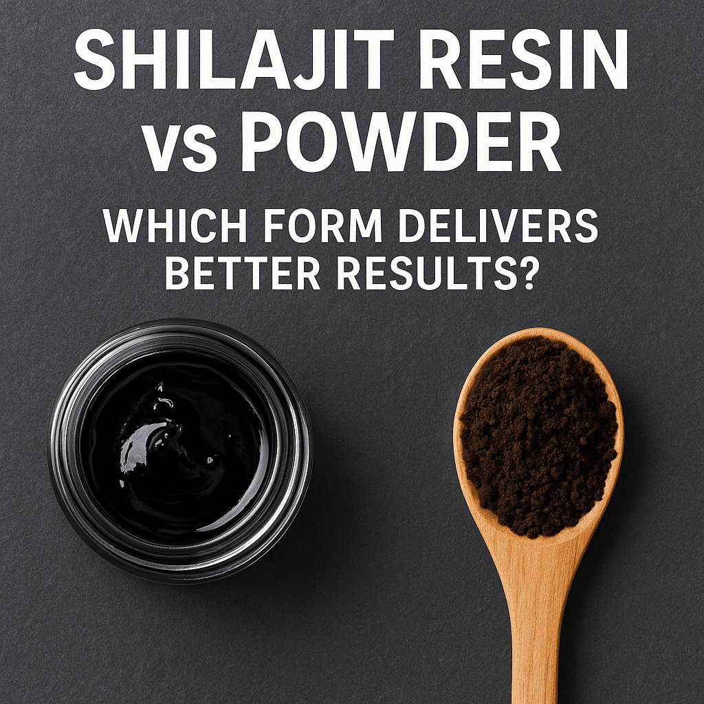 Shilajit Resin vs Powder: Which Form Delivers Better Results for Modern Wellness?