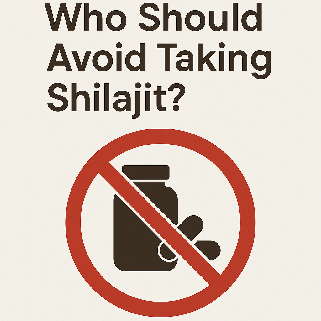 Who Should Avoid Taking Shilajit?