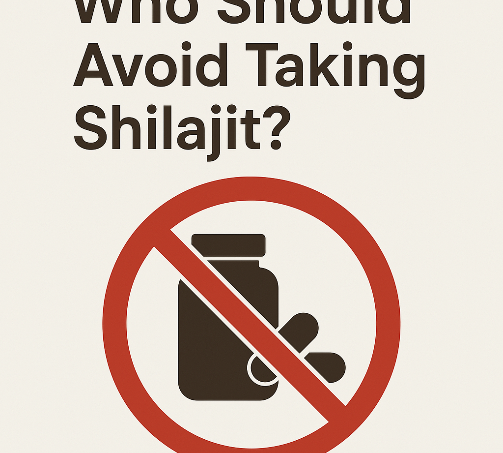 Who Should Avoid Taking Shilajit?