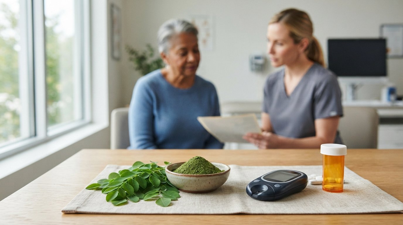Moringa for Blood Sugar: Potential Benefits, Evidence and Risks
