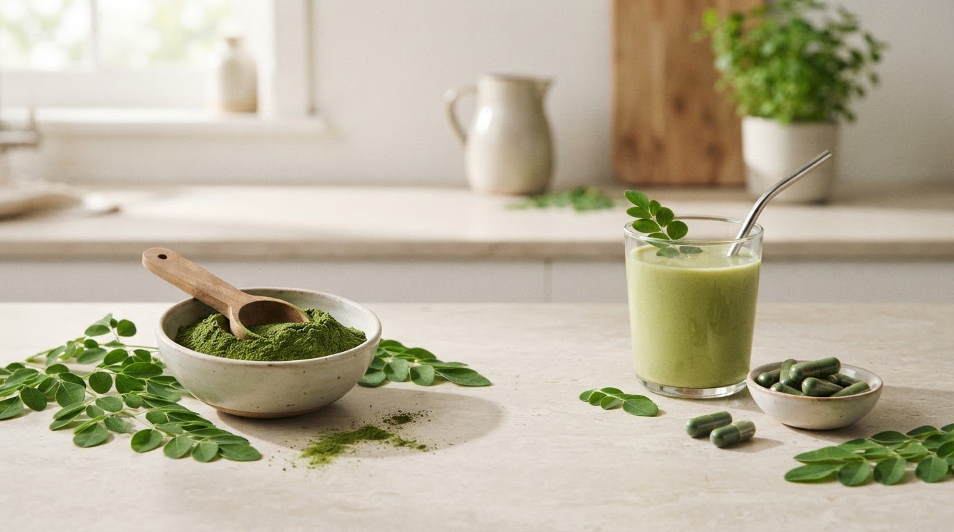 Moringa Leaf Powder vs Capsules: Compare Nutrition and Use