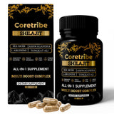 Coretribe ® Pure Shilajit Capsules - Mixed Sea Moss & Ashwagandha