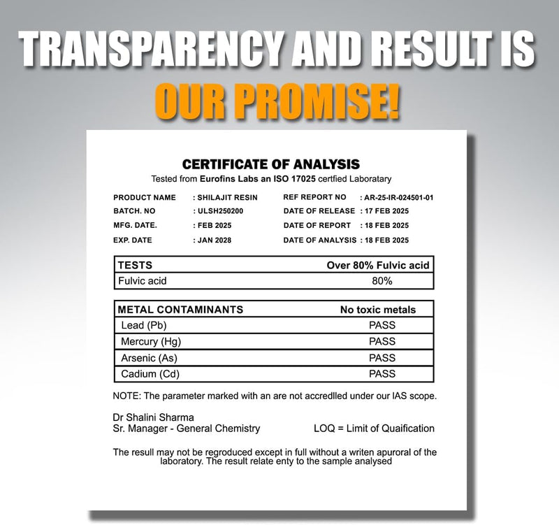 Coretribe ® Pure Himalayan Shilajit Resin 30g Pack