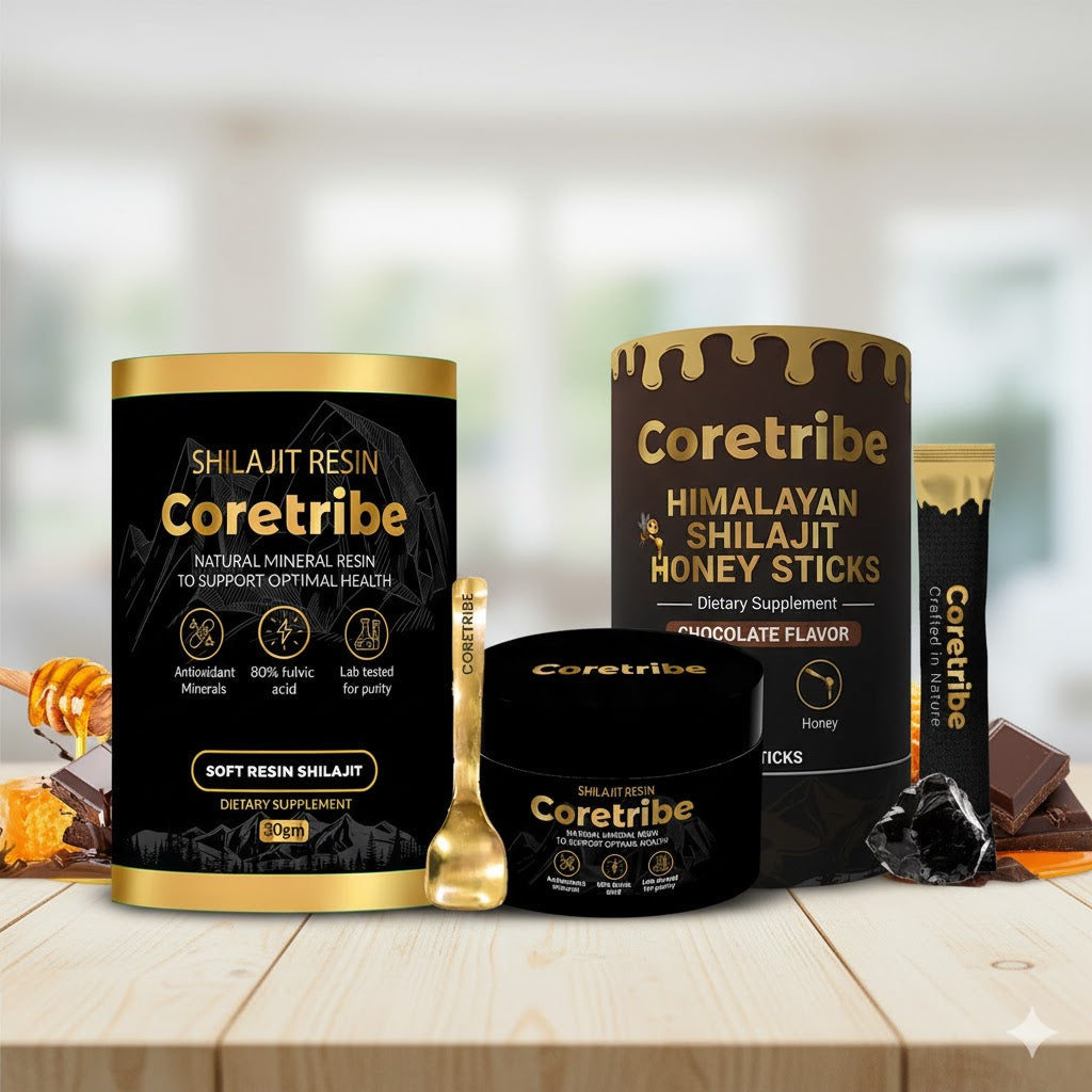 Shilajit Resin + Honeysticks