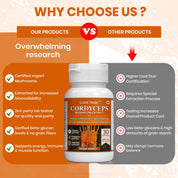 Coretribe® Cordyceps Militaris Mushroom Extract Capsules