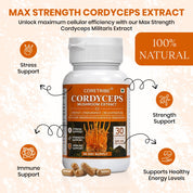 Coretribe® Cordyceps Militaris Mushroom Extract Capsules